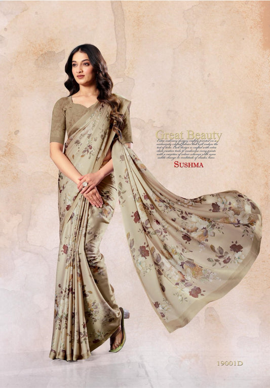 19001D Felicity Sushma Satin Sarees