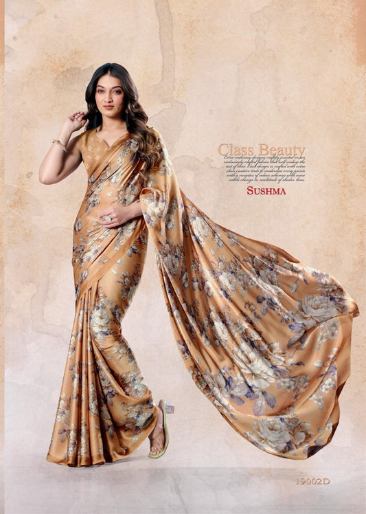 19002D Felicity Sushma Satin Sarees