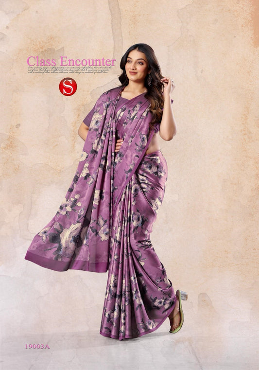 19003A Felicity Sushma Satin Sarees