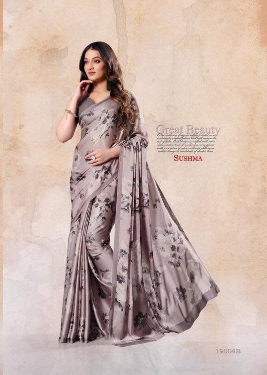 19004B Felicity Sushma Satin Sarees