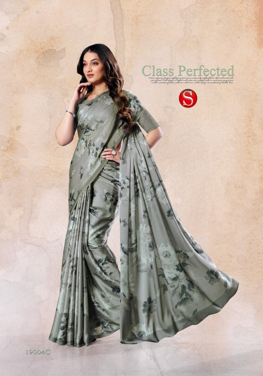 19004C Felicity Sushma Satin Sarees