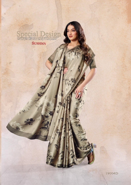 19004D Felicity Sushma Satin Sarees