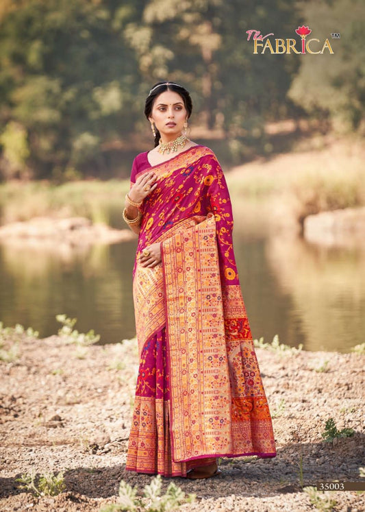 35003 Kashmiri Silk Vol 2 The Fabrica Sarees