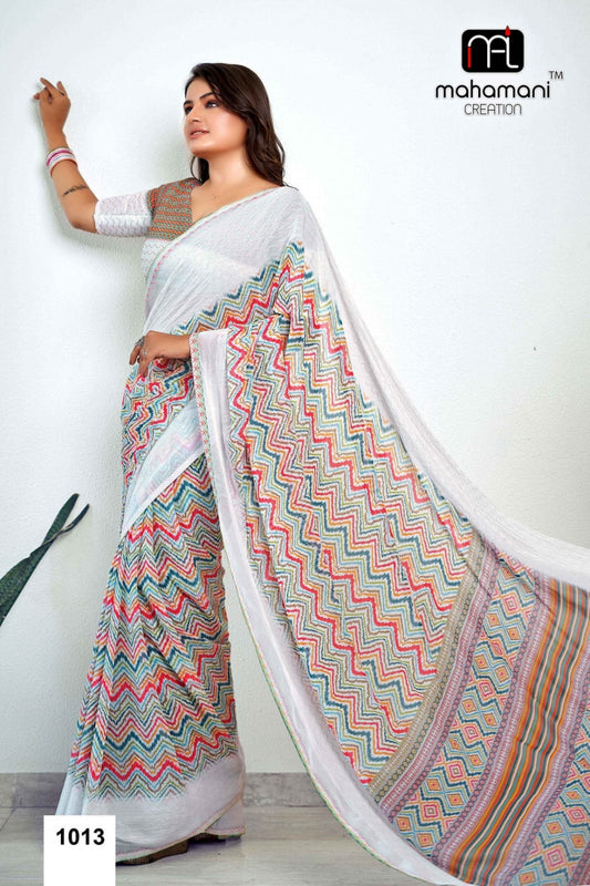 1013 Albeli Mahamani Creation Sarees