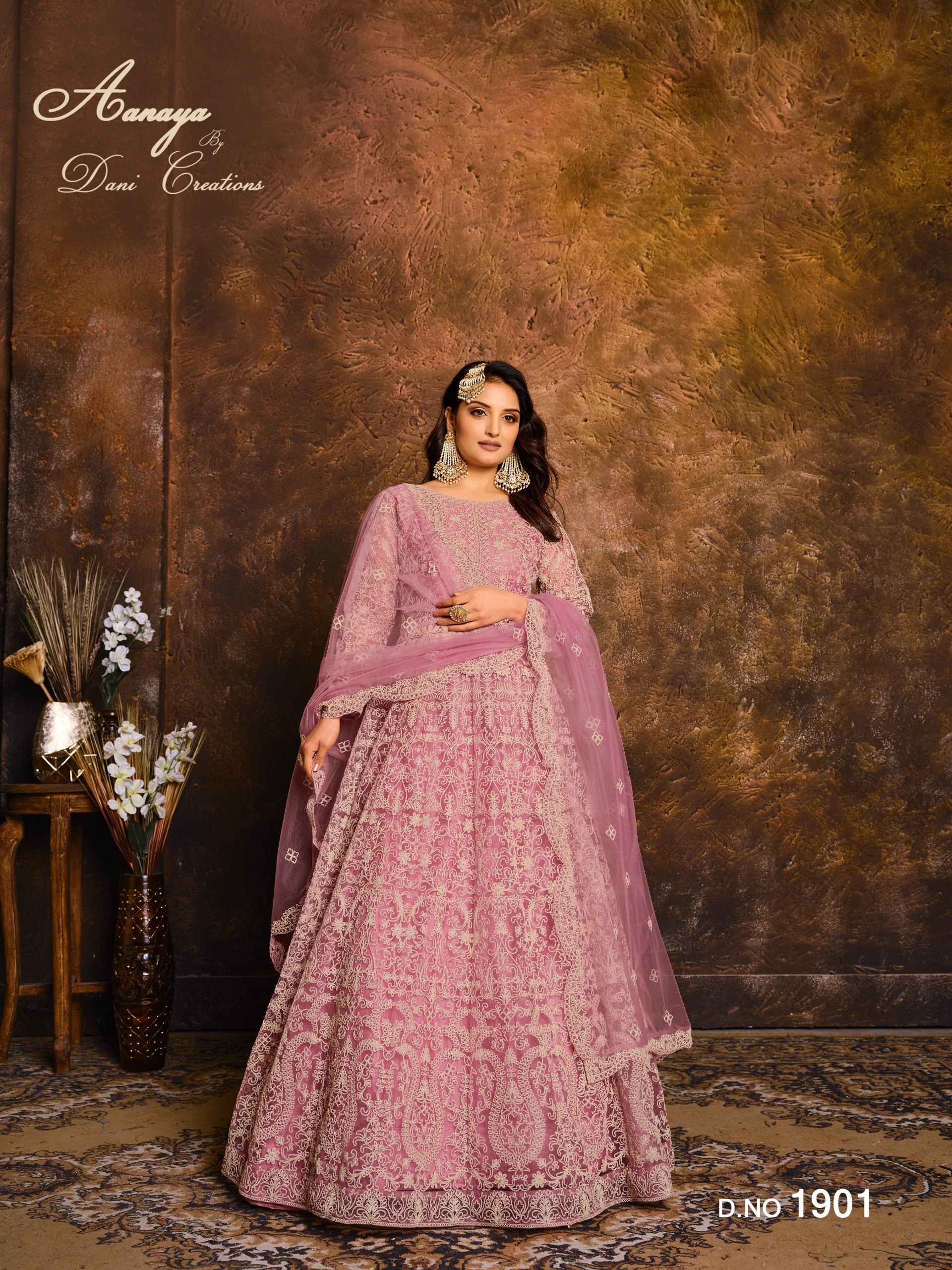 1901 Aanaya Vol 119 Dani Creation Net Pakistani Salwar Suits