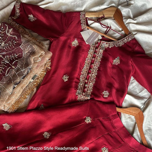 1901 Stlem Plazzo Style Readymade Suits