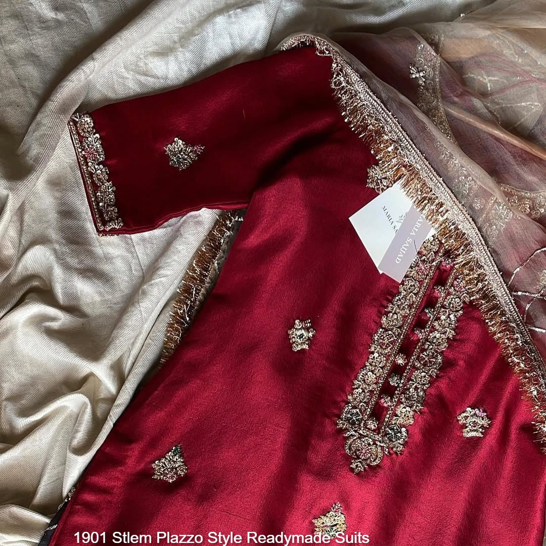 1901 Stlem Plazzo Style Readymade Suits