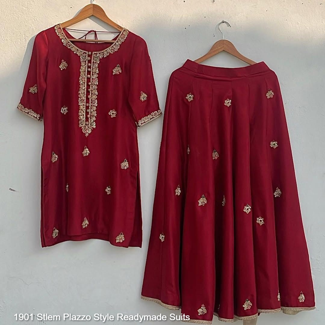 1901 Stlem Plazzo Style Readymade Suits