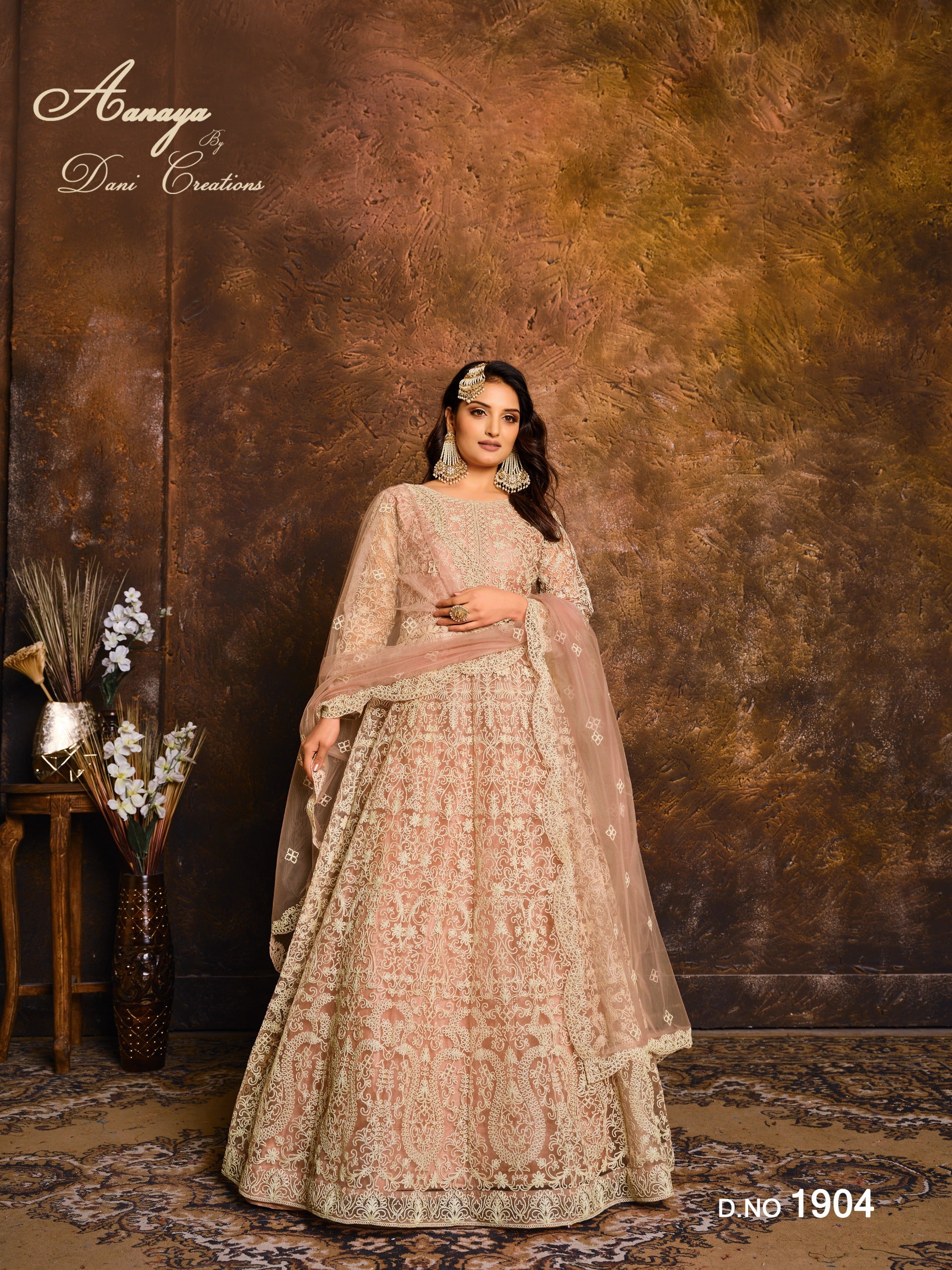 1904 Aanaya Vol 119 Dani Creation Net Pakistani Salwar Suits