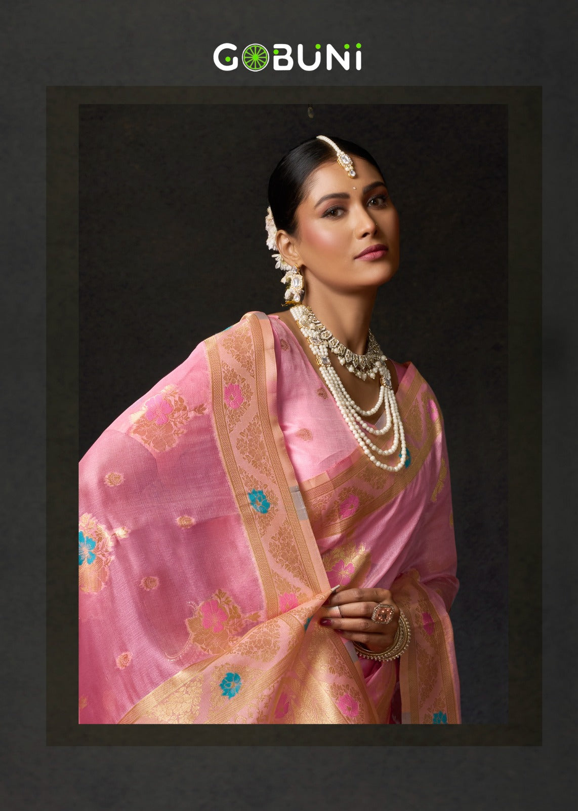 1908 Sundari Vol 2 Gobuni Organza Sarees