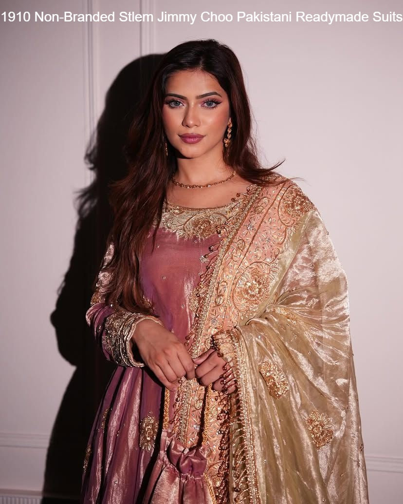 1910 Non-Branded Stlem Jimmy Choo Pakistani Readymade Suits