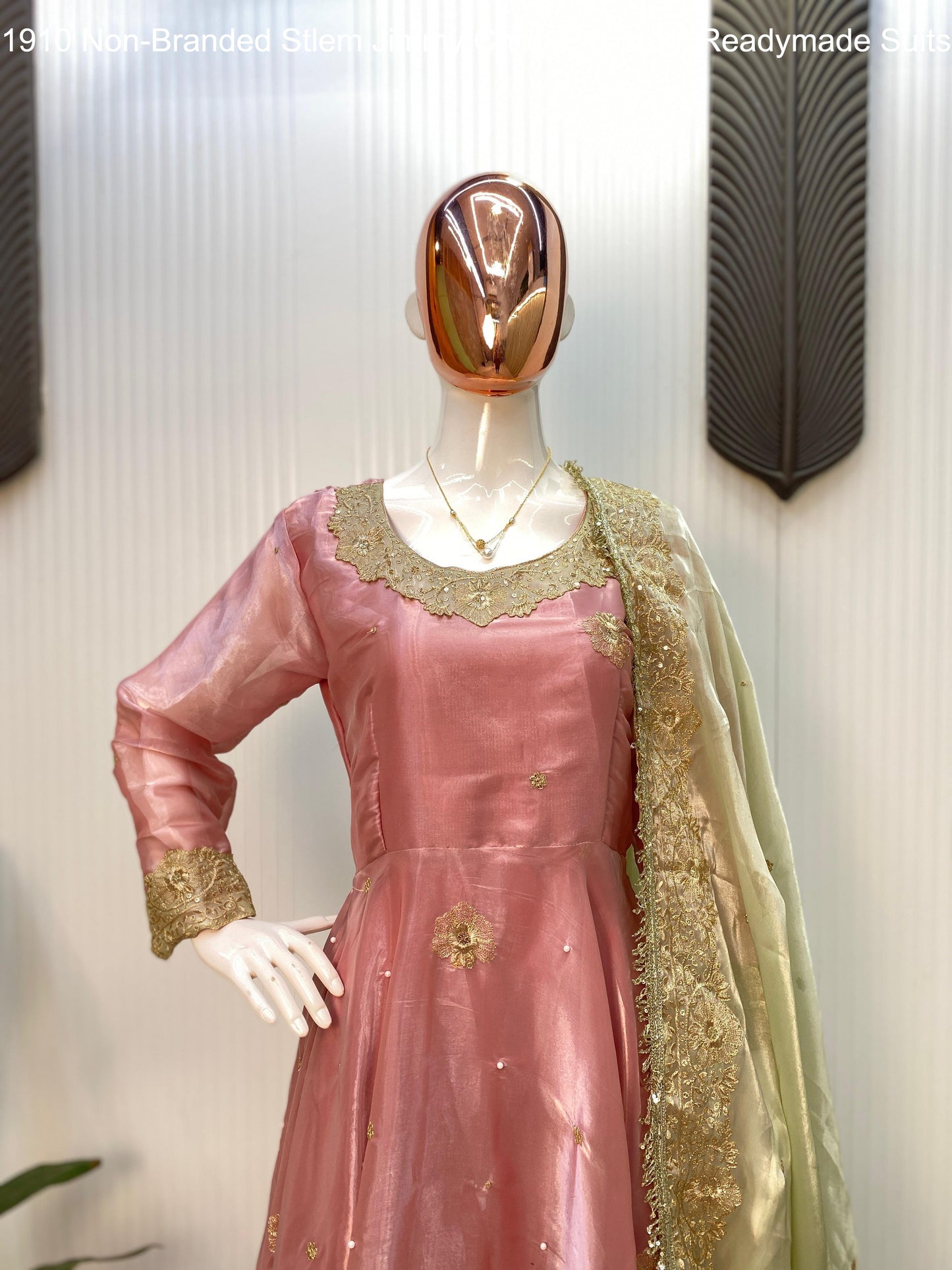1910 Non-Branded Stlem Jimmy Choo Pakistani Readymade Suits