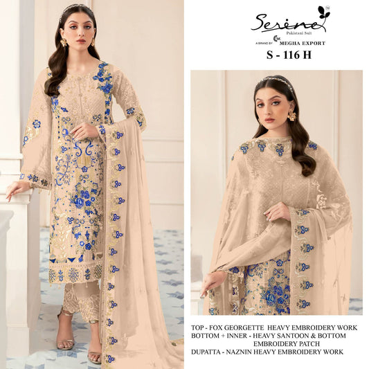S-116-H Serine Pakistani Salwar Suits