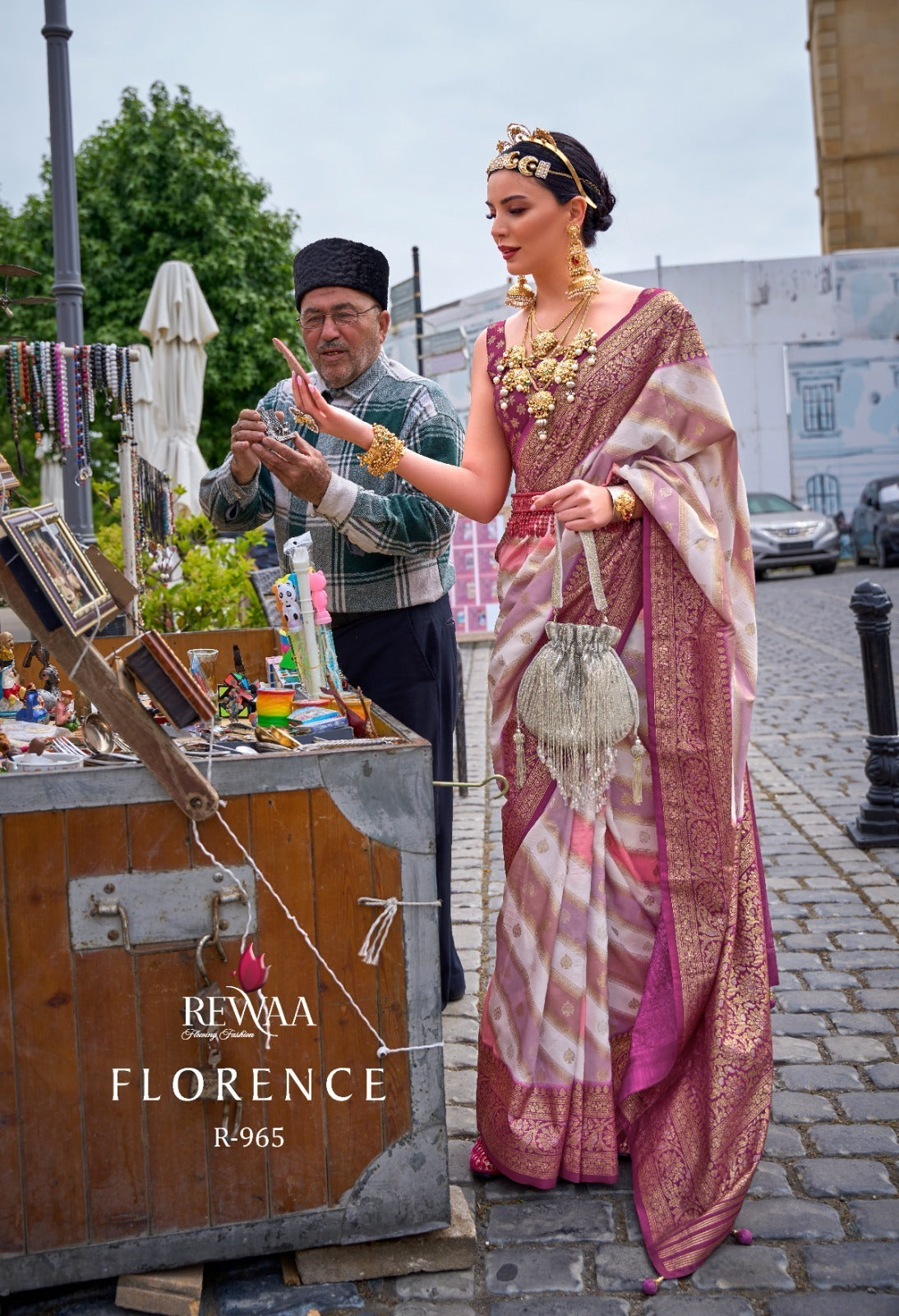 R-965 Florence Rewaa Sarees