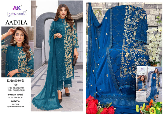 5039-D Aadila Vol 1 Alk Pakistani Salwar Suits