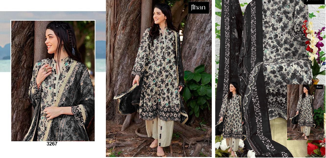 3267 Jihan Pakistani Salwar Suits