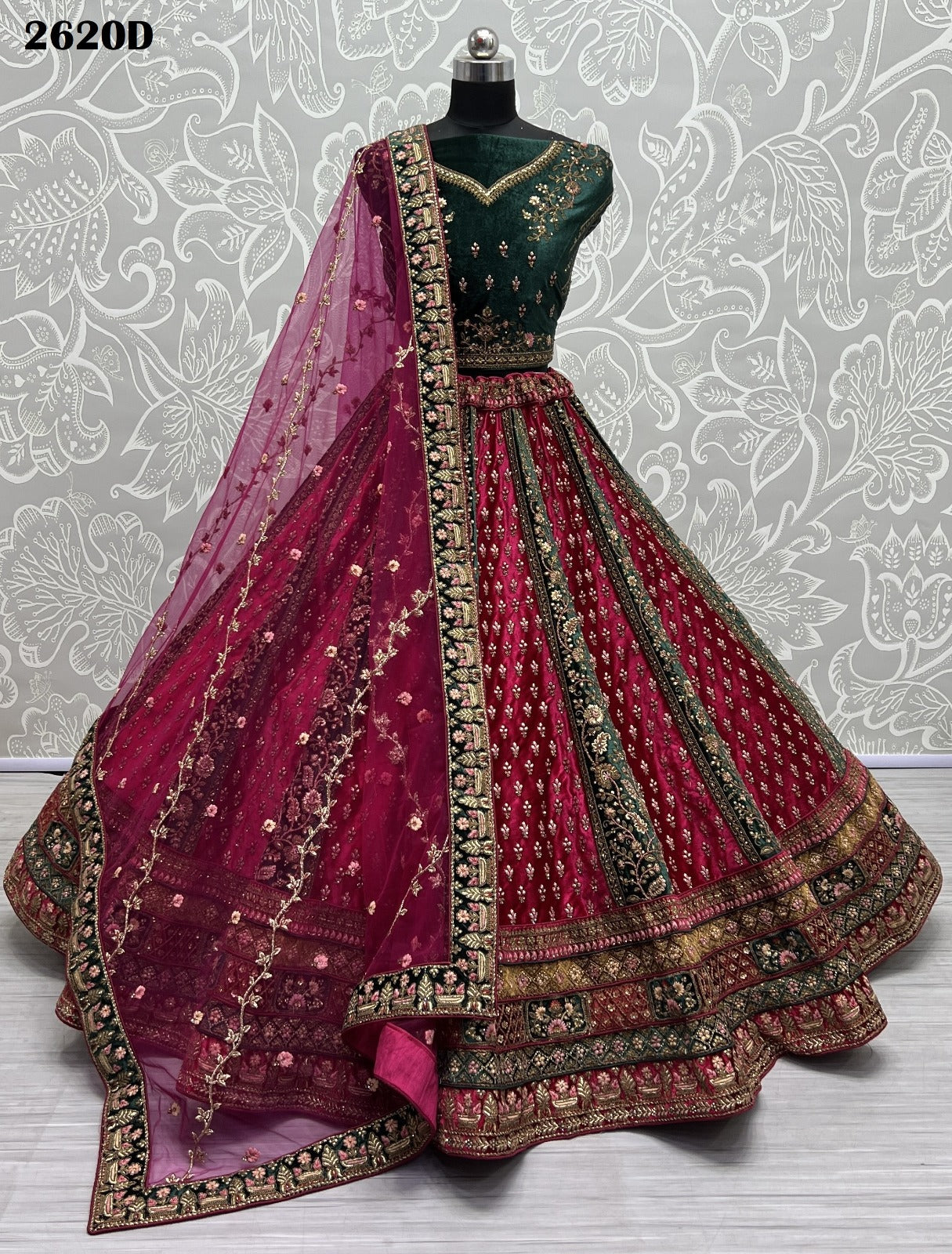 2620D Anjani Art Lehenga Choli