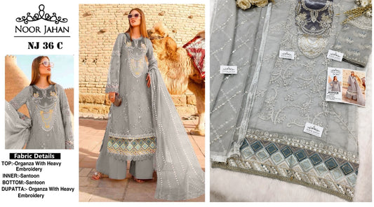 Nj-36C Noor Jahan Pakistani Salwar Suits