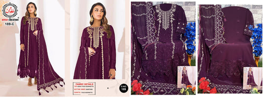 189C Affan Creation Pakistani Salwar Suits