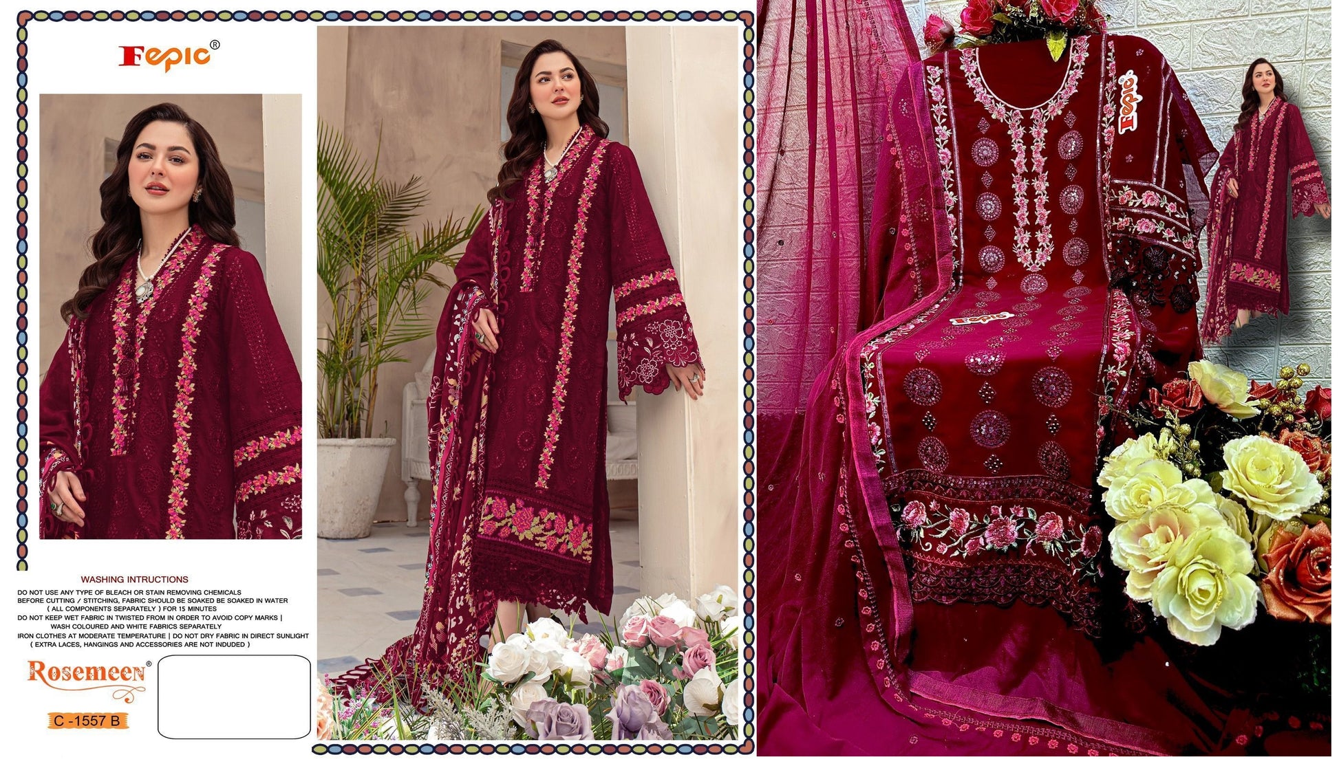 1557B Fepic Pakistani Salwar Suits