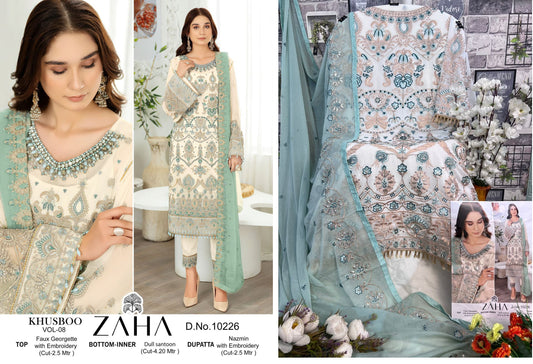 10226 Zaha Pakistani Salwar Suits