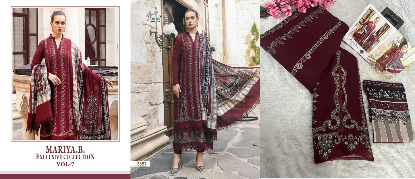 3357 Shree Fabs Pakistani Salwar Suits