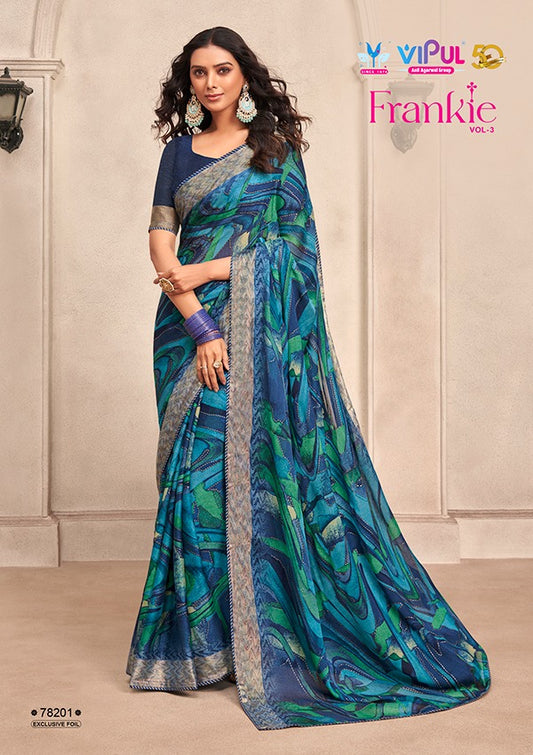 78201 Frankie Vol 3 Vipul Sarees