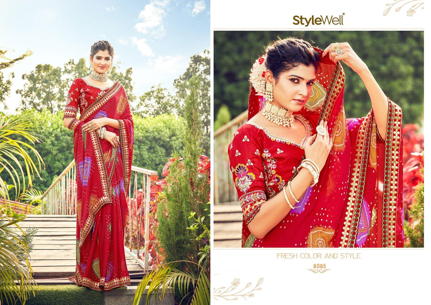 8085 Ayushmati Stylewell Sarees