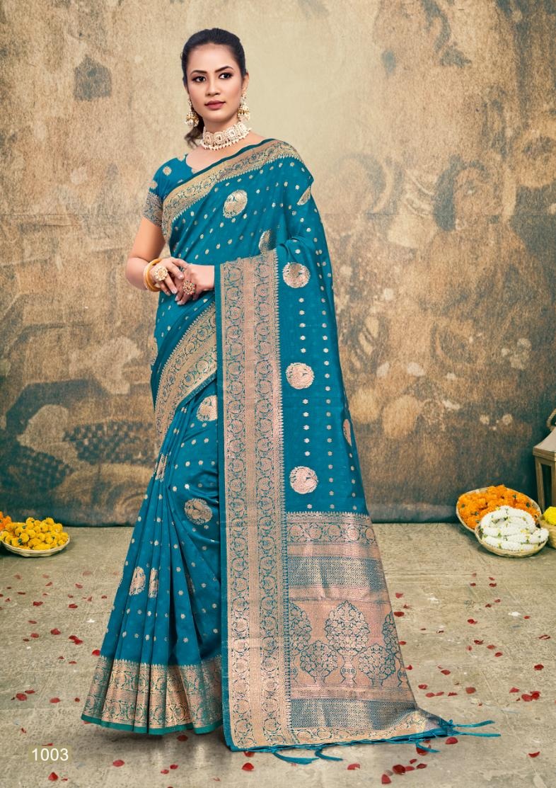 1003 Plazzo Silk Vol 3 Bunawat Sarees