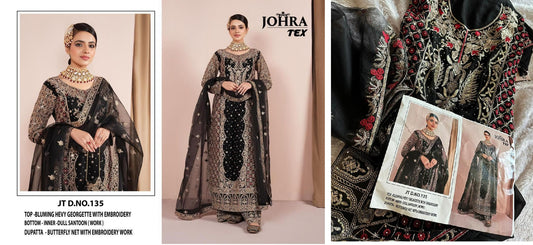 135 Johra Tex Pakistani Salwar Suits