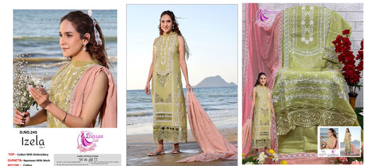245 Izela Vol 1 Dinsaa Suit Pakistani Salwar Suits