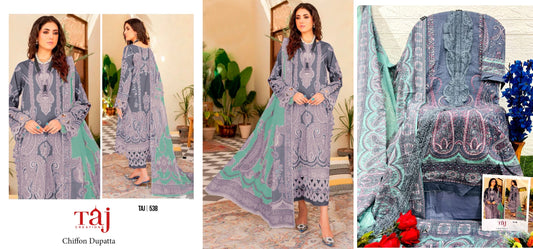 538 Taj Creations Pakistani Salwar Suits