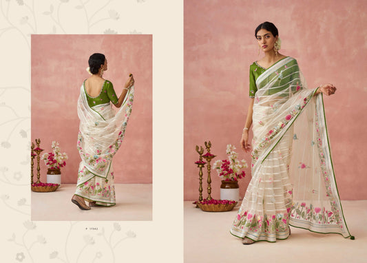 17042 Meera Premium Vol 15 Kimora Sarees