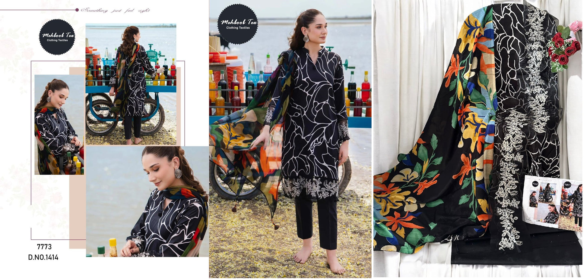 1414 Mehboob Tex Pakistani Salwar Suits