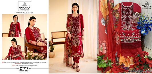 513 Anamsa Pakistani Salwar Suits