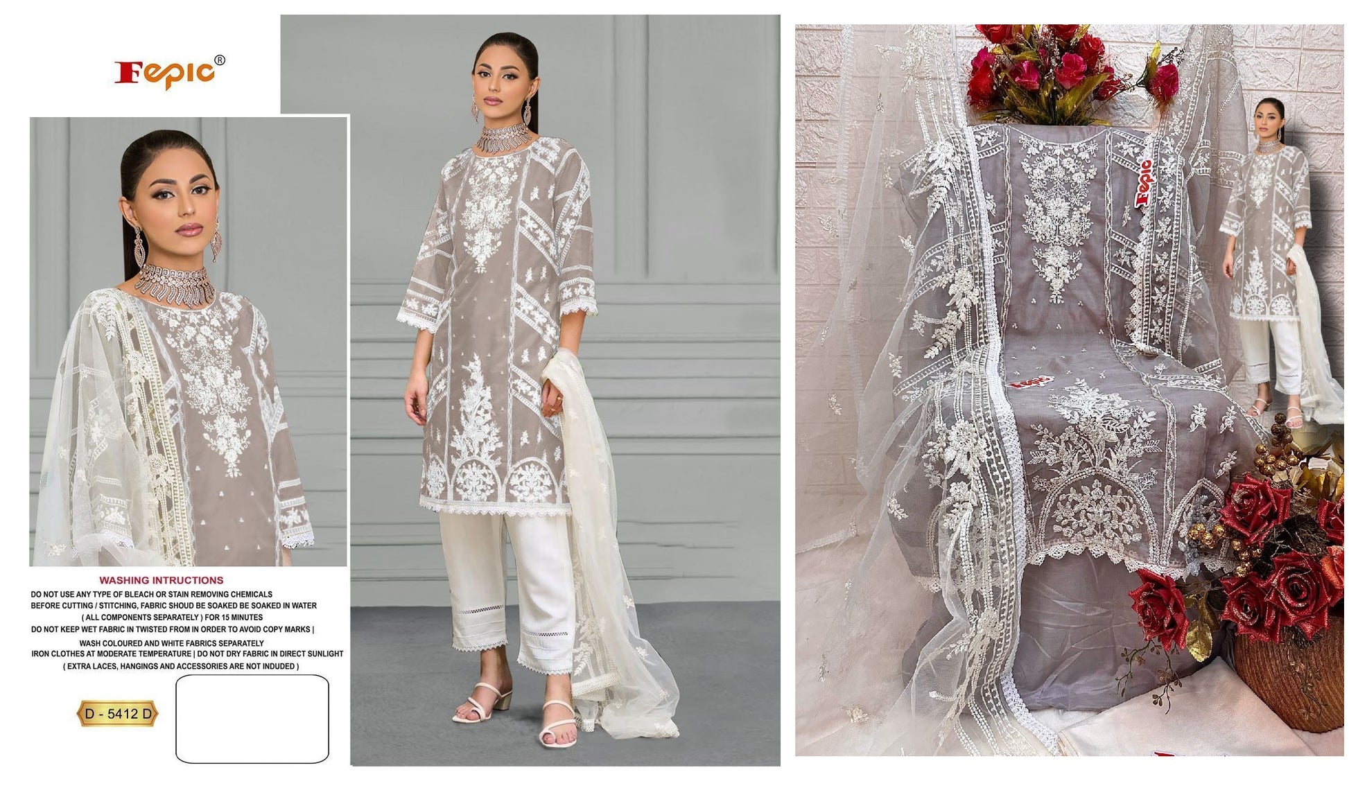 5412D Fepic Pakistani Salwar Suits