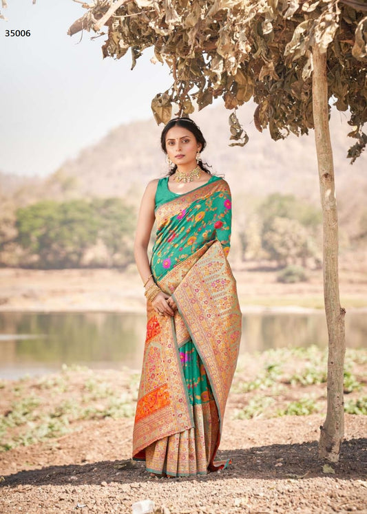 35006 Kashmiri Silk Vol 2 The Fabrica Sarees