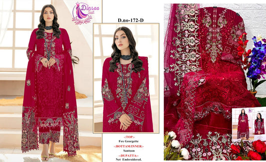 172D Dinsaa Suit Pakistani Salwar Suits