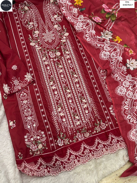 1943-E Mehboob Tex Pure Cotton Pakistani Salwar Suits