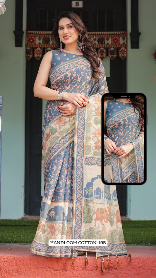 195 Almaari Cotton Sarees