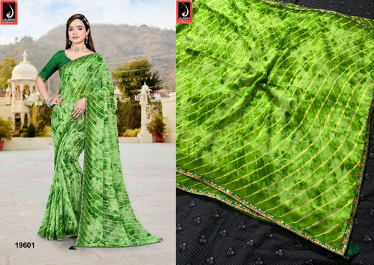 19601 Nikita Jalnidhi Heavy Georgette Sarees