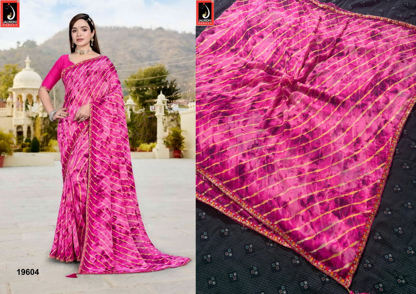 19604 Nikita Jalnidhi Heavy Georgette Sarees