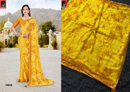19608 Nikita Jalnidhi Heavy Georgette Sarees