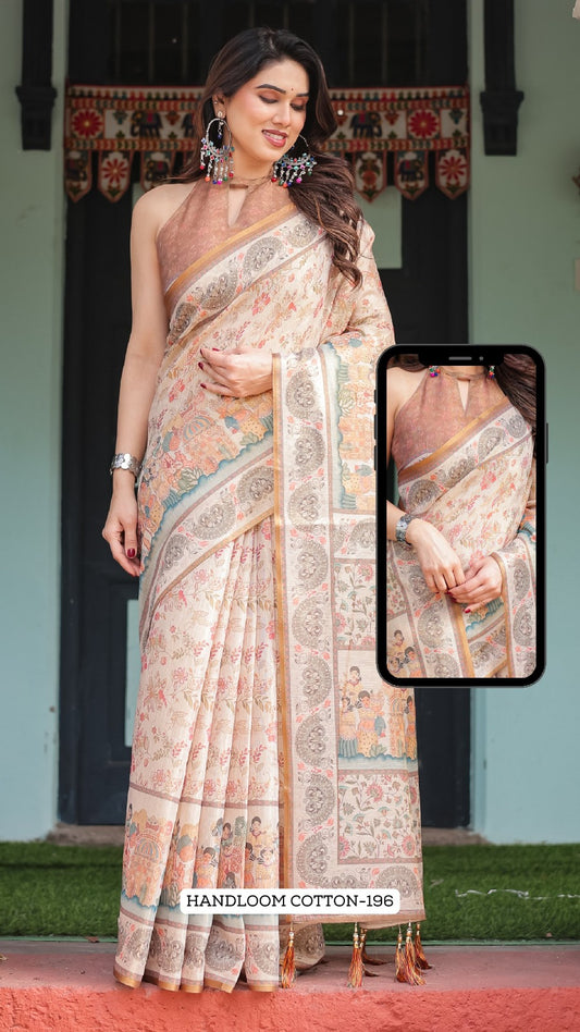 196 Almaari Cotton Sarees