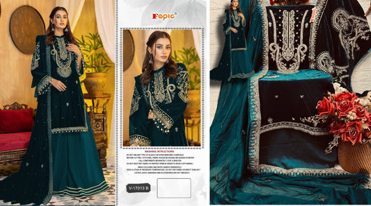 V-17013B Fepic Pakistani Salwar Suits