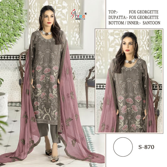 S-870 Shree Fabs Pakistani Salwar Suits