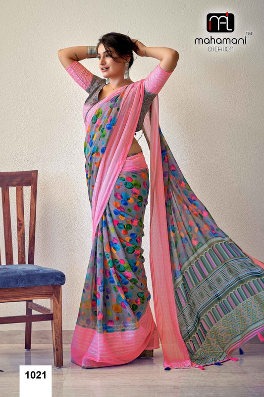 1021 Albeli Mahamani Creation Sarees