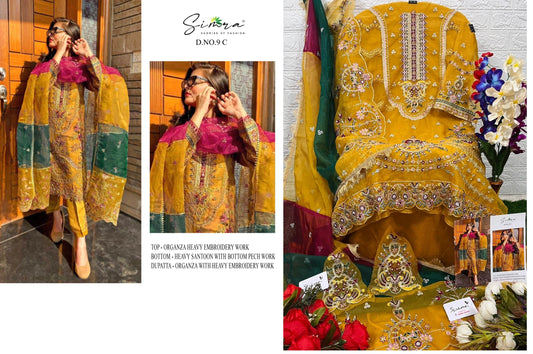 9-C Simra Pakistani Salwar Suits