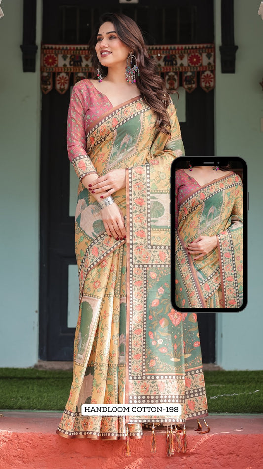 198 Almaari Cotton Sarees