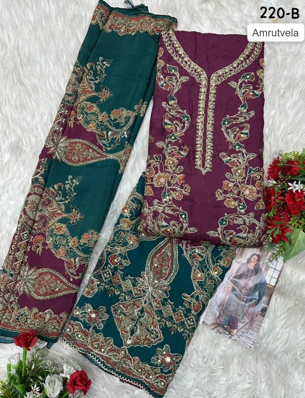 AT-220-B Amrutvela Pakistani Salwar Suit